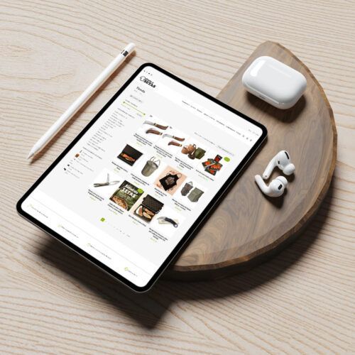 Cestas y setas Ecommerce