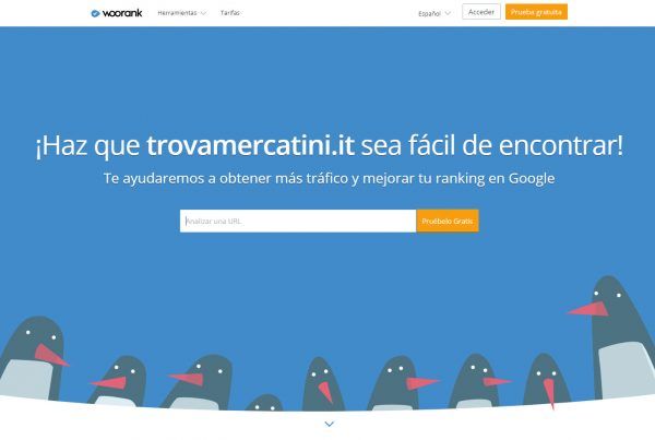 Diseño de páginas web, SEO, Woorank